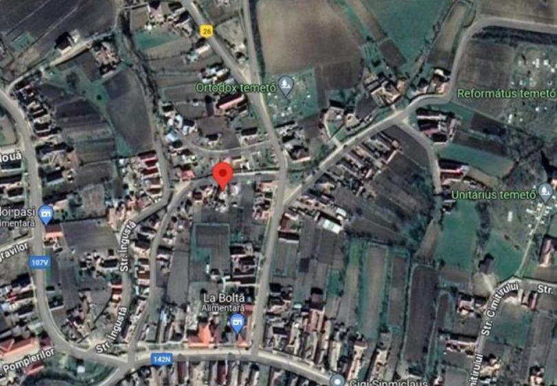 Casă cu 2 camere cu Teren 368 Mp în Sânmiclăuș