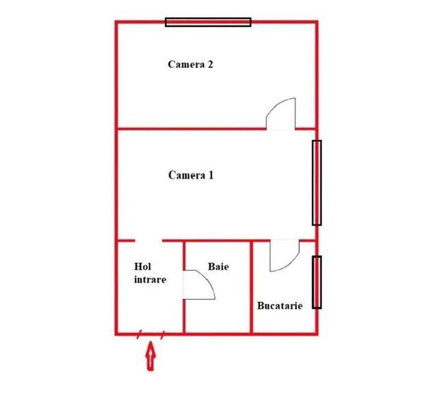 Apartament 2 camere 30 mp Gheorgheni - 5