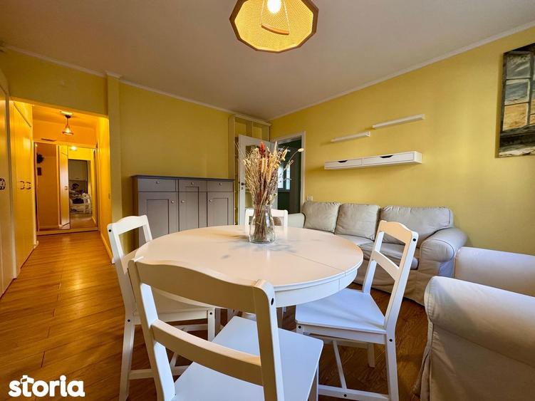Apartament cu 3 camere, mobilat în Drumul Taberei