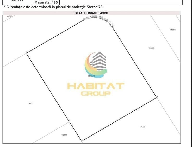 Teren de 480 mp, în Central
