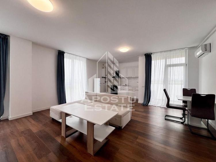 Apartament cu 2 camere decomandat, mobilat în Torontalului
