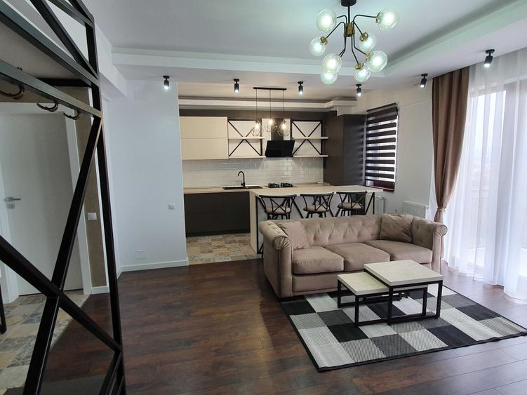 Apartament cu 2 camere semidecomandat, mobilat în Europa