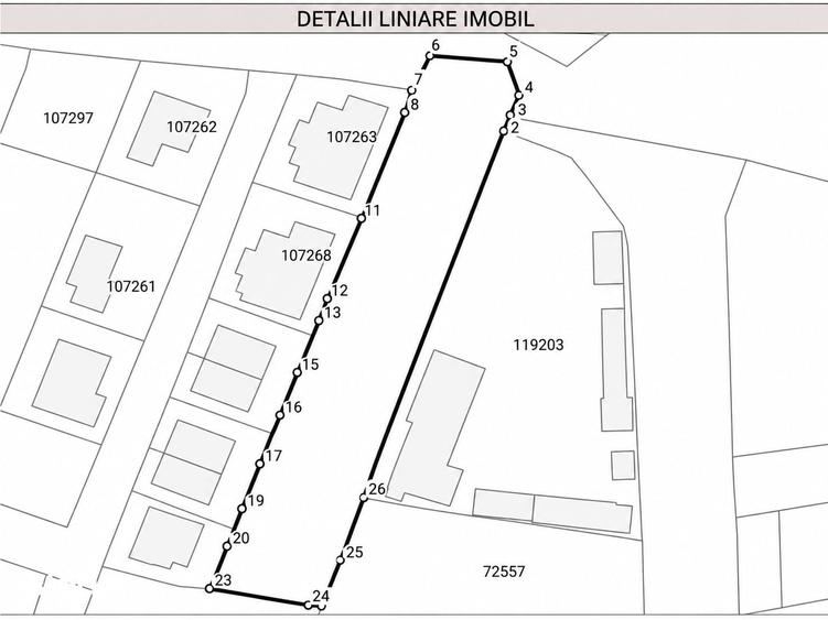 Teren de 2900 mp, în Lipoveni