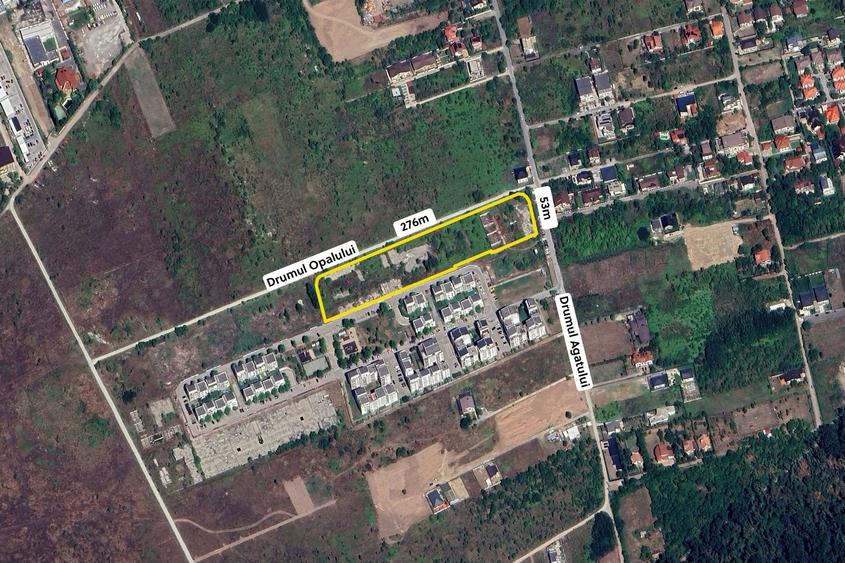 Teren Construcții intravilan de 15000 mp, în Băneasa