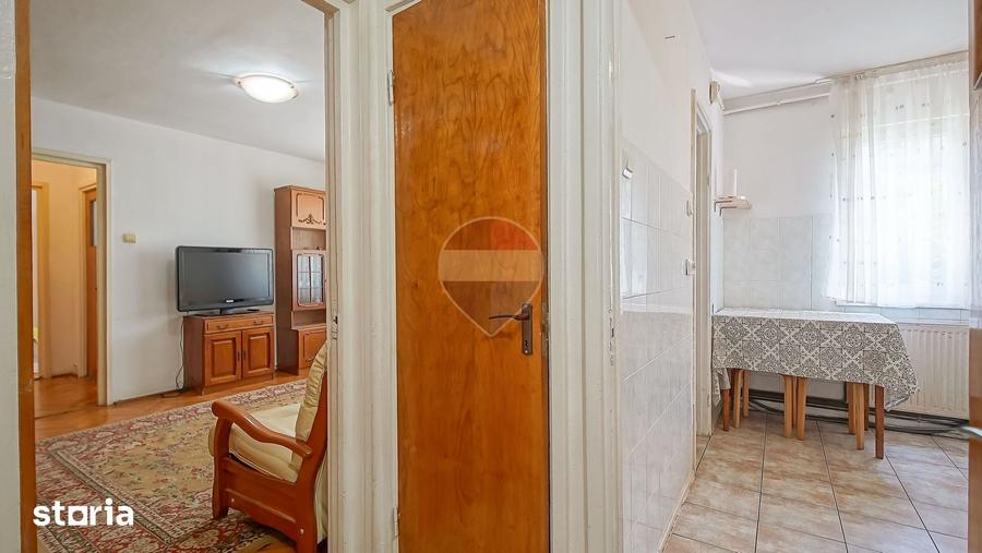 SUPER ZONA 2 camere|48 mp + balcon, etaj 1 | Centrul Civic |COMISION 0 - 17