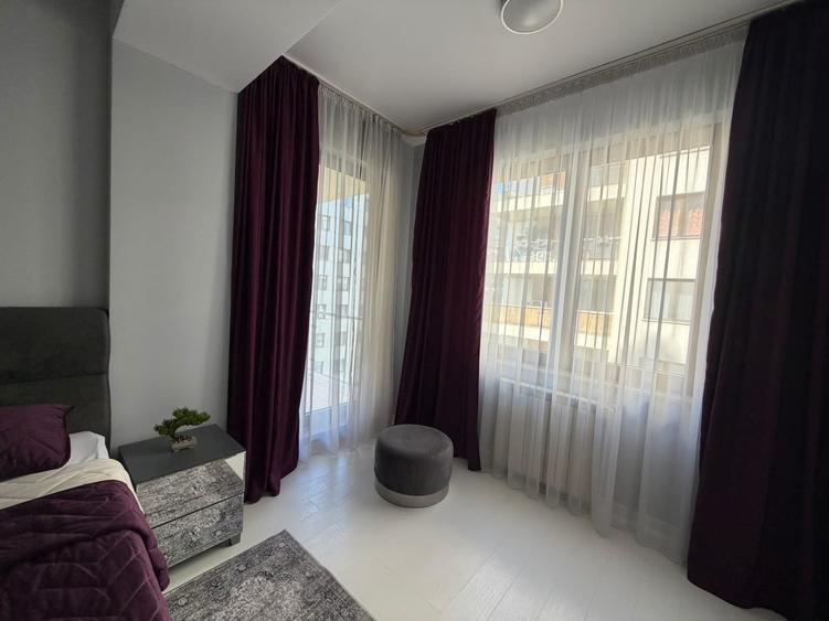 Apartament cu 2 camere semidecomandat, mobilat în Aviației