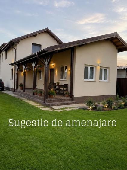 Casă individuală cu 5 camere cu Teren 690 Mp în Slobozia Moară
