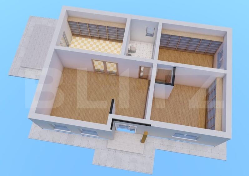 Teren Construcții extravilan de 591 mp, în Ciurea
