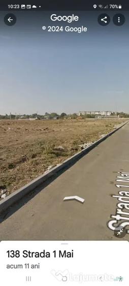 Teren de 2500 mp, în Central