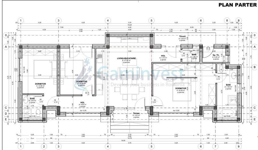 Casă cu 4 camere cu Teren 530 Mp în Central
