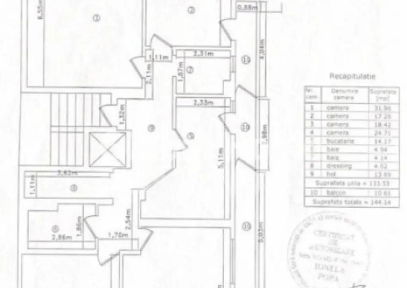 Penthouse 4 camere 134MP | Bucurestii Noi | Damaroaia | Loc - 10