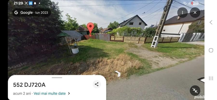 Teren de 1200 mp, în Mărcești