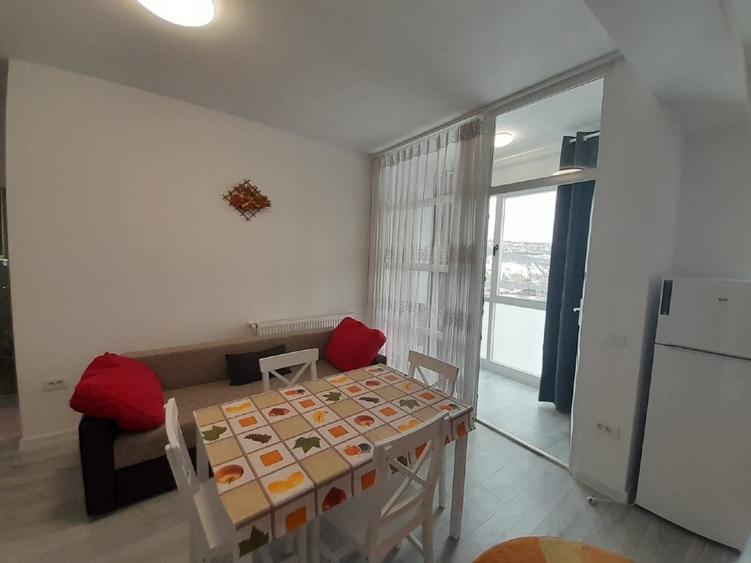 Apartament cu 2 camere semidecomandat, mobilat în Lunca Cetățuii