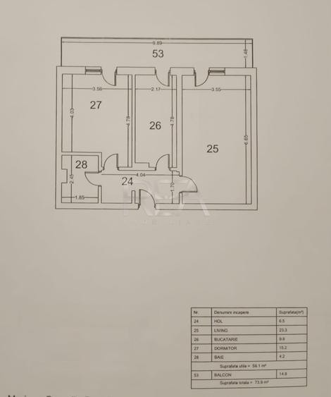 2 camere Theodor Pallady, centrală, parcare, et. 1, an 2022, 74 mp - 9