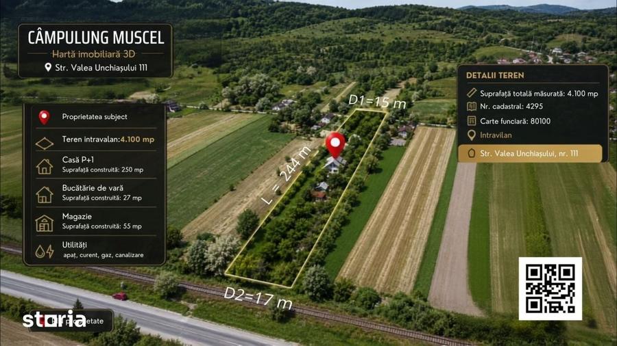 Casă cu Teren 4100 Mp în Central