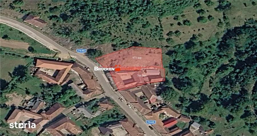 Casă cu 4 camere cu Teren 1737 Mp în Cărpinet