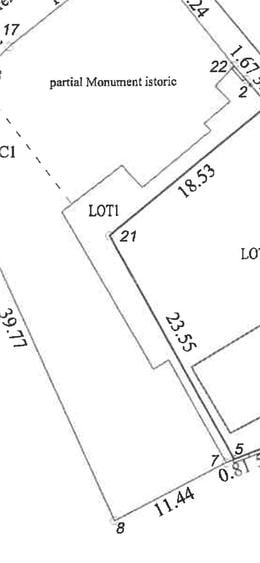 Casă cu 10 camere cu Teren 1302 Mp în Ultracentral
