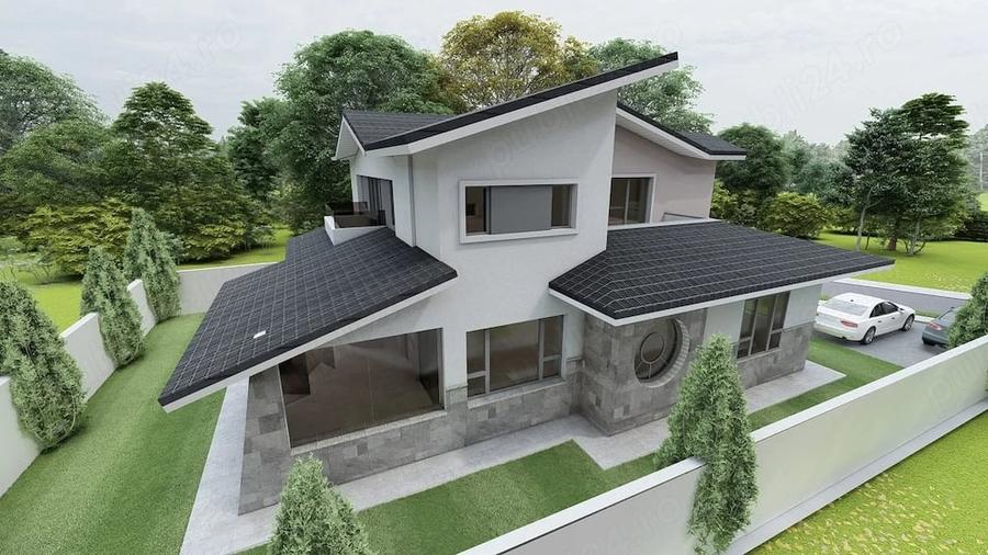 Casă cu Teren 580 Mp în Chiajna