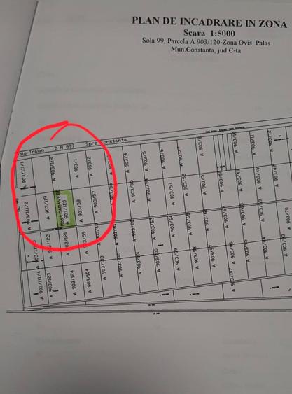 Teren Construcții extravilan de 5000 mp, în Brătianu