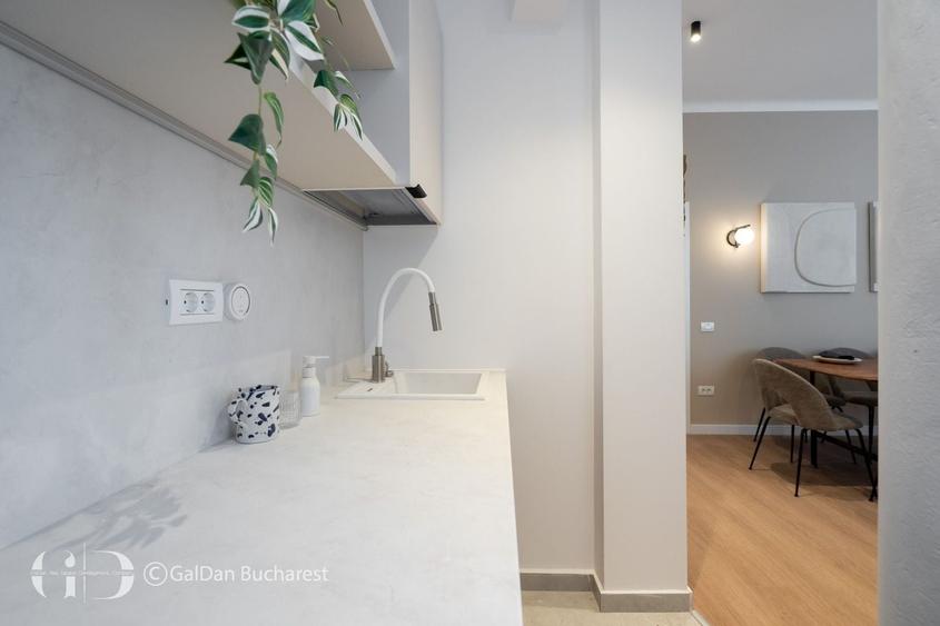 Apartament cu 3 camere, mobilat în Cișmigiu