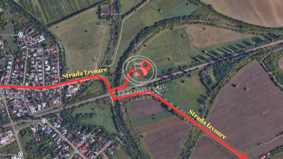 Teren Construcții intravilan de 7500 mp, în Est
