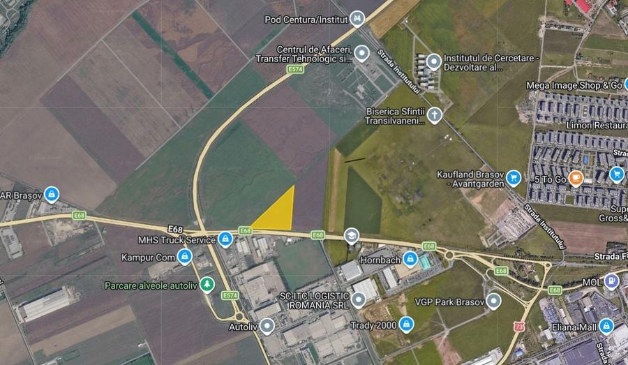 Teren agricol intravilan de 44800 mp, în Exterior Vest