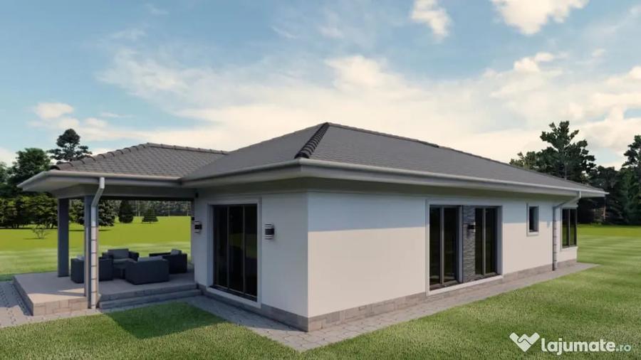 Casă cu 5 camere cu Teren 550 Mp în Satu Nou de Jos