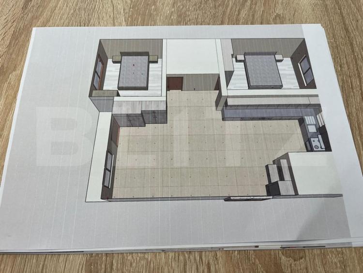 Casă individuală cu 3 camere cu Teren 700 Mp în Cerghid