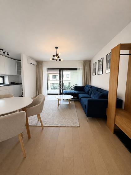 Apartament cu 2 camere semidecomandat, mobilat în Aviației