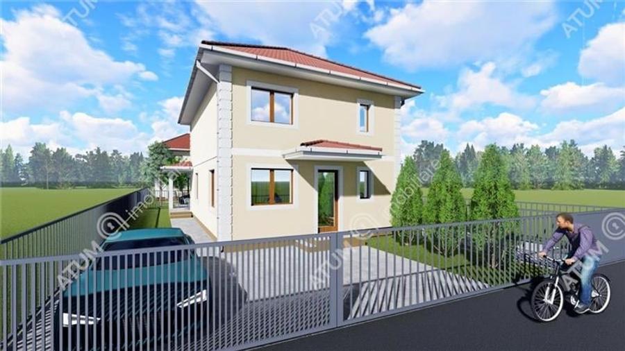 Casă individuală cu 4 camere cu Canalizare în Șelimbăr