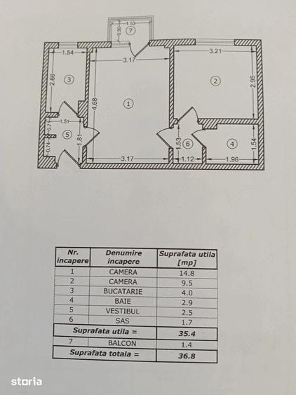 Apartament De Vanzare cu Doua Camere In Zona Drumul Taberei - 1