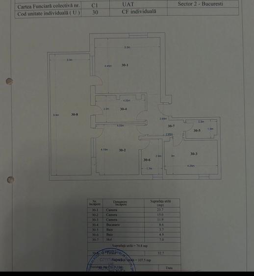 Apartament cu 3 camere decomandat, mobilat în Colentina