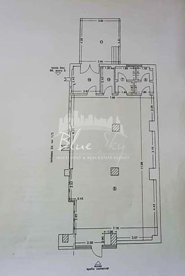 Spațiu comercial, de 122 mp, în Tomis Nord