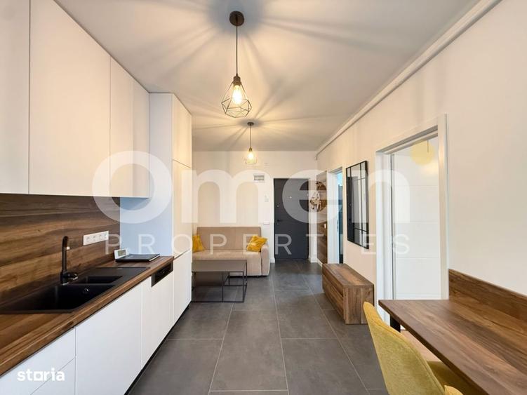 Apartament cu 2 camere, mobilat în Central