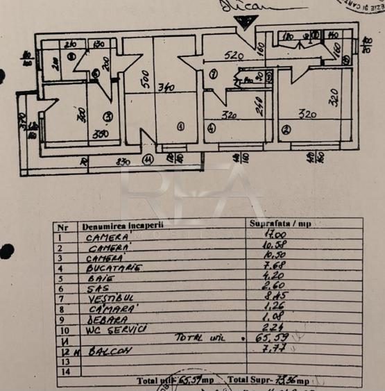 3 camere, et 4/10, 74 mp, bloc 1979-Drumul Taberei - 9
