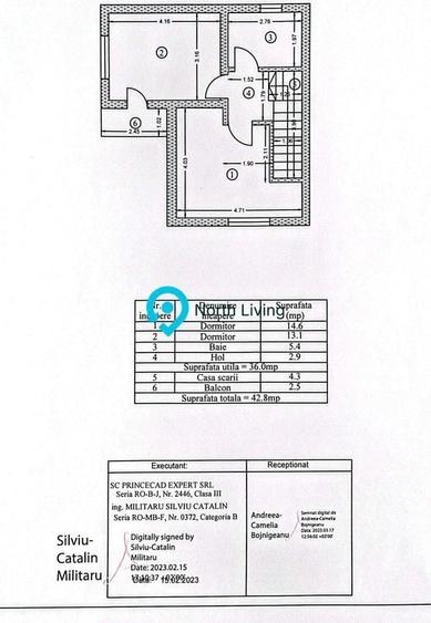Duplex cu 4 camere cu Canalizare în Nord