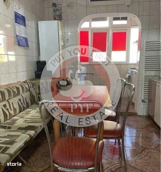 Apartament cu 3 camere semidecomandat în Rahova