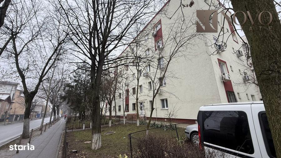 Apartament cu 2 camere semidecomandat, mobilat în Giurgiului