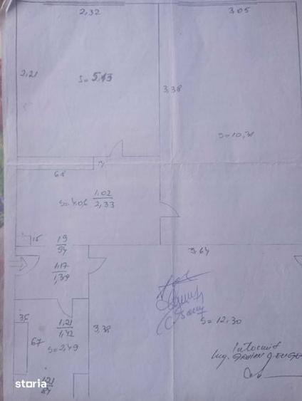 Apartament cu 2 camere decomandat în Central