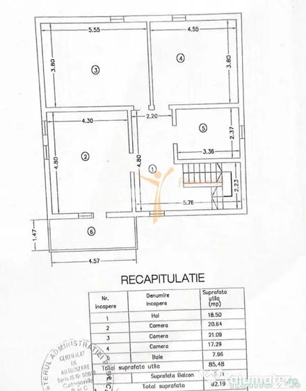 Casă cu 6 camere cu Teren 500 Mp în Valea Adâncă