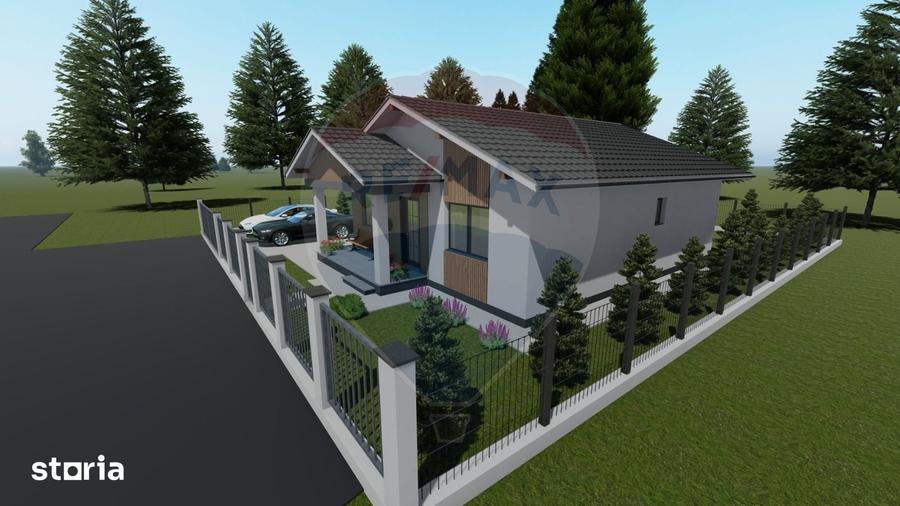 Casă cu 3 camere cu Teren 450 Mp în Tăuții-Măgherăuș