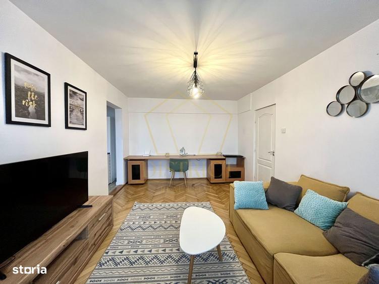 Apartament cu 2 camere semidecomandat, mobilat în Iosefin