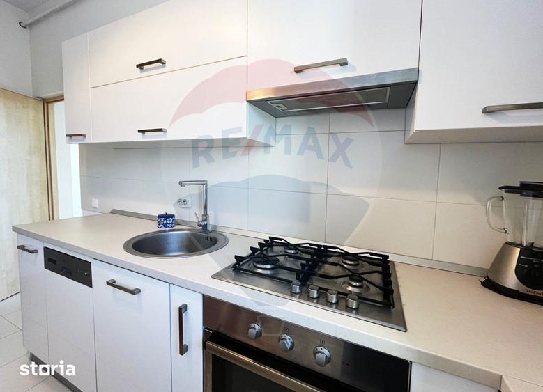 Apartament cu 2 camere semidecomandat, mobilat în Domenii