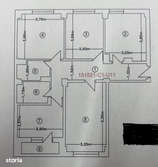 Apartament cu 4 camere decomandat în Lucian Blaga