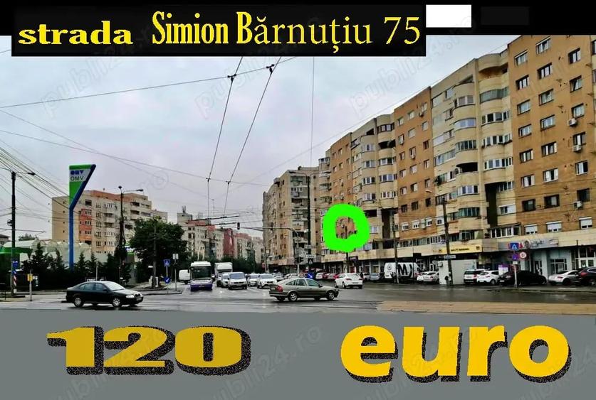 Garsonieră decomandată în Cetății