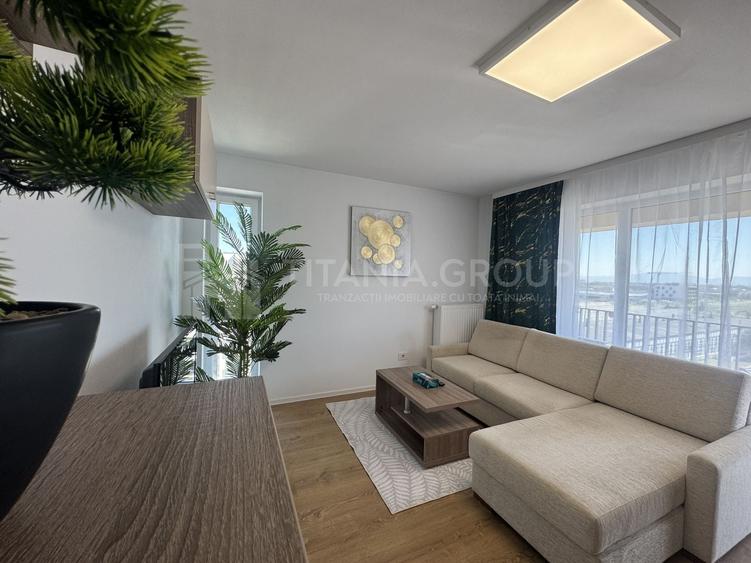 Apartament cu 2 camere semidecomandat, mobilat în Tractorul
