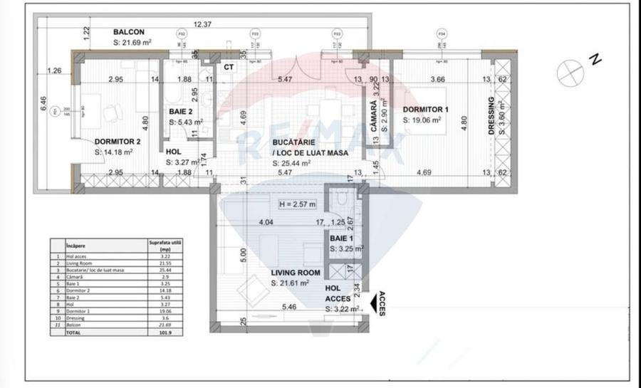 Apartament I 102 mp I balcon generos I parcare I Grigorescu - 6