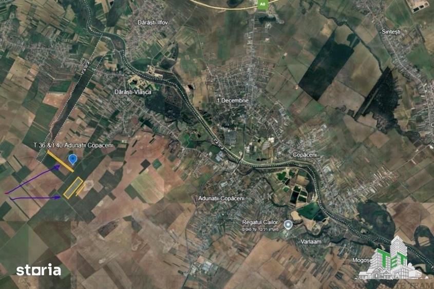 Oportunitate pentru investitori. Teren intravilan 186.441 mp in zona v - 2