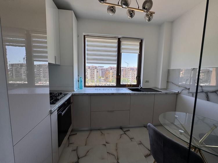 Apartament cu 2 camere semidecomandat, mobilat în Rahova