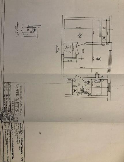 Apartament cu 2 camere decomandat în Ultracentral